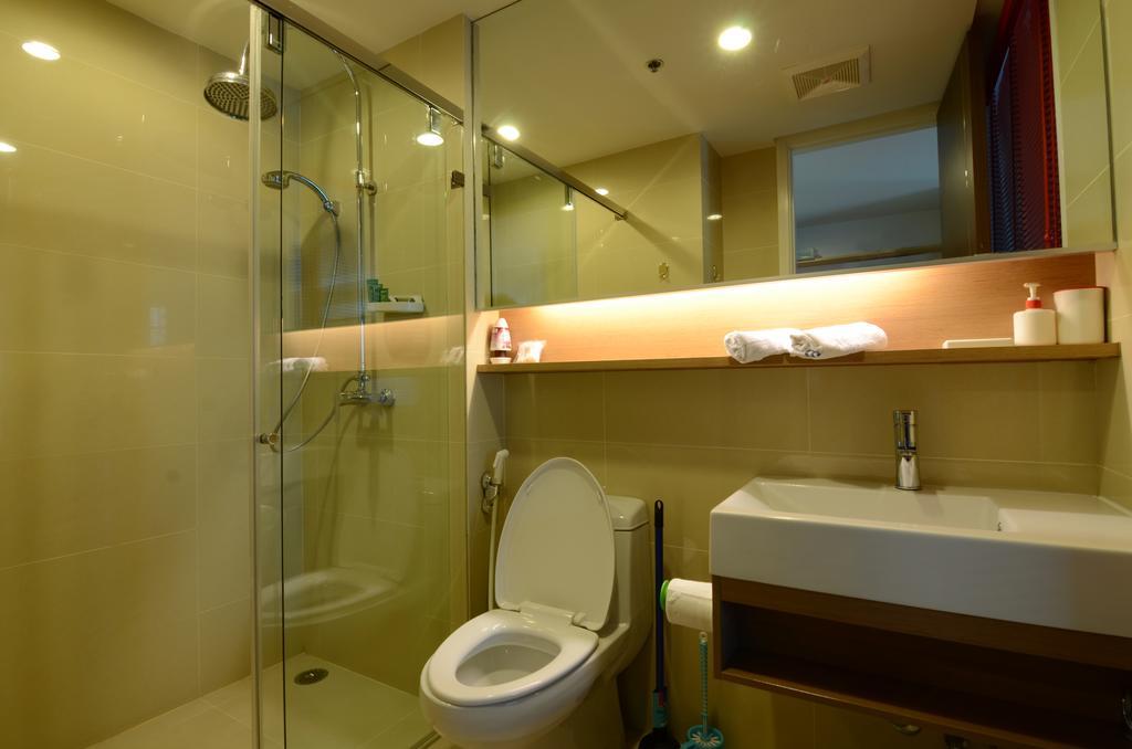 Cozy Studio Walk To Bts Free Wi-Fi Great Location Bangkok Luaran gambar